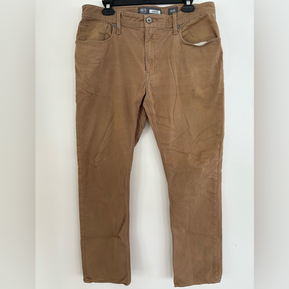 BKE Men's Jake Straight Leg Khaki‎ Pants Size 36R